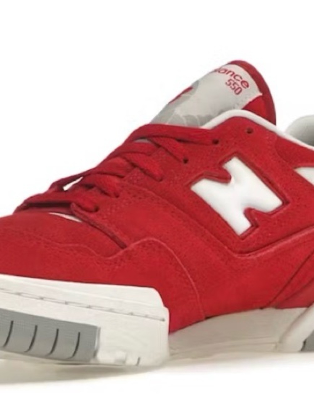Unworn, Brand New New Balance 550
Suede Pack Team Red M Size 7.5 - Picture 4 of 13